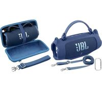 Khanka Estuche rígido de Viaje para JBL Charge 6/Charge 5/Charge 4 + Funda Protectora de Silicona para Altavoz Bluetooth JBL Charge 6, Solo el Estuche.