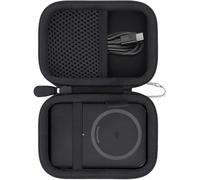 Khanka Estuche Rígido para Anker Nano/MagGo A1665/A1664 Power Bank 15W | Para Anker Nano/MagGo A1665/A1664 Power Bank 15W,5000/10000mAh,magnética ultrafina;estuche rígido,Negro,Solo Estuche