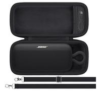 Khanka Estuche Rígido para Bose SoundLink Plus Altavoz Bluetooth Portátil | Compatible con Bose Novedad SoundLink Plus Altavoz Bluetooth Portátil;estuche rígido de almacenamiento,Negro,Solo Estuche