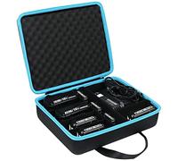 Khanka Duro Batería Almacén Caja Soporte,Estuche Bolsa para batería y Cargador Makita 12V 18V 40V - para batería y Cargador 12V 18V 40V 2.0/2.5/3.0/4.0/5.0/6.0-Ah.(Vacío Estuche)