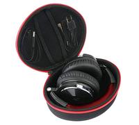 Khanka Estuche Rígido para OneOdio A70/A71 Auriculares DJ,Red Zipper