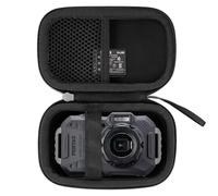Khanka Estuche Rígido para Pentax WG-1000 Cámara Digital | Compatible con Pentax WG-1000 Cámara Digital;estuche rígido de almacenamiento,Negro,Solo Estuche