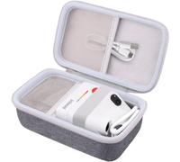 Khanka Estuche Rígido para Polaroid Go Gen 3/Go Gen 2/Polaroid Go | Para Polaroid Go Gen 3/Go Gen 2/Polaroid Go Cámara Instantánea;estuche rígido con asa,Gris,Solo Estuche