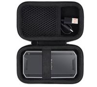 Khanka Estuche Rígido para SanDisk Professional 1TB 2TB 4TB PRO-G40,Negro
