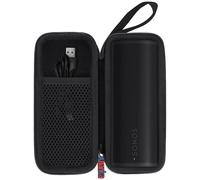 Khanka Estuche rígido Compatible con Altavoz Bluetooth portátil Resistente al Agua Sonos Roam 2 / Sonos Roam/Sonos Roam SL, Color Negro, Solo Estuche