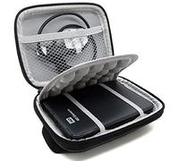 Khanka Estuche Rígido para WD Elements/My Passport Disco Duro 2,5",Negro