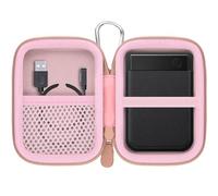 Khanka Funda Compatible con Grabadora de Voz PLAUD Note Pro/PLAUD Note AI,Estuche Protector Portátil para PLAUD Note Pro/Note AI Grabadora de Audio con Clip Mosquetón,Solo Funda