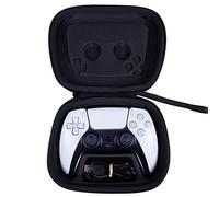 Khanka Funda de repuesto para Sony Playstation 5 DualSense Wireless Controller (negro)