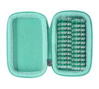 Khanka Funda de repuesto para Speks Geode Magnetic Fidget Sphere - Pentágonos 12 piezas - Pizarra, con capacidad para 24 esferas magnéticas para la ansiedad, solo funda (verde azulado)