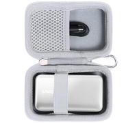 Khanka Funda de Transporte Dura de Repuesto para Anker Nano 30w/Anker 533 Power Bank 30W,Funda de Viaje de Almacenamiento para Anker 10,000mAh Power Bank (Blanco,Sólo Funda)