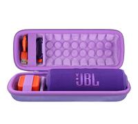 khanka Funda para altavoz Bluetooth portátil impermeable JBL Flip 7/Flip 6, solo funda (morado)