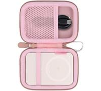 Khanka Funda para Anker Nano/MagGo Power Bank, Batería Magnética Ultrafina de 5.000mAh/10.000mAh, Compatible con Cargador Anker Qi2 Certificado de 15W (A1665/A1664), Solo Funda (Rosa)