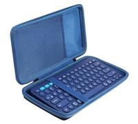 Khanka Funda para Logitech Pebble Keys 2 K380s/Logitech K380 Teclado Inalámbrico Bluetooth Multidispositivo, Solo Funda (Forro Azul)