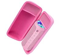 Khanka Funda para Ortizan X10P/X10B/X8Pro Altavoz Bluetooth Portátil,Funda de Transporte y Almacenamiento para Ortizan X10P/X10B/X8Pro Altavoz Bluetooth Portátil con Asa,Solo Estuche (Rosa)