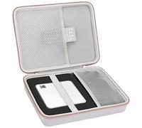 Khanka Funda rígida de viaje compatible con proyector de bolsillo Kodak, proyector de películas portátil, solo funda, Pink, Case for Luma 400 / 450, Funda para Luma 400/450