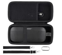 Khanka - Funda rígida de Viaje de Repuesto para Altavoz Bluetooth Bose Soundlink MAX/Flex, Solo Funda (Negro, Bose Flex Funda)