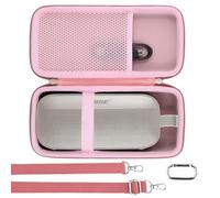 Khanka - Funda rígida de Viaje de Repuesto para Altavoz Bluetooth Bose Soundlink MAX/Flex, Solo Funda (Rosa, Bose Flex Funda)