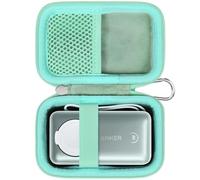 khanka Funda rígida de viaje de repuesto para batería externa Anker MagGo para Apple Watch, batería compacta de 10000 mAh, solo funda, color verde