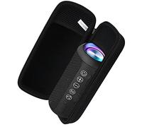 khanka Funda rígida de Viaje para Ortizan X10 Altavoz Bluetooth portátil IPX7 Altavoz inalámbrico Impermeable, Solo Funda (Negro)