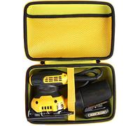 Khanka Funda rígida para lijadora eléctrica DEWALT 20V MAX XR Palm Sander, velocidad variable, 1/4 pulgadas, Orbital (DCW200B / DWE6411)