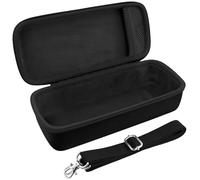 Khanka para Bose Novedad SoundLink Plus Altavoz Bluetooth Portátil Estuche Rígido de Transporte con Correa de Hombro y Asa de Transporte, Solo Estuche(Negro)