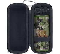 Khanka para JBL Grip Altavoz Bluetooth Funda Rígida, Estuche de Viaje y Transporte para Altavoz Bluetooth Compacto JBL Grip con Mosquetón, Solo Estuche (Verde Camuflaje)