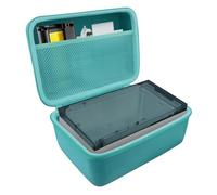 Khanka para Liene Impresora Fotográfica 10 X 15 Estuche rígido con Bolsillo de Malla para Accesorios Liene DHP513 4x6'', Solo Estuche (Azul Tiffany)