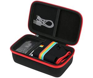 Khanka para Polaroid Go Generation 2 / Polaroid Go Cámara Instantánea Mini Estuche Rígido de Viaje con Asa de Transporte (Negro, Solo Estuche)
