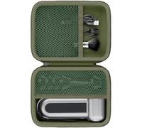 Khanka para WOLFBOX Compressed Air Duster MF100 MF50, Soplador de Polvo y de Aire Estuche Rígido, Bolsa con Bolsillo de Malla para Accesorios WOLFBOX MF100 MF50, Solo Estuche (Verde Militar)