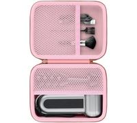 Khanka para WOLFBOX Compressed Air Duster MF100 MF50, Soplador de Polvo y de Aire Estuche Rígido, Bolsa con Bolsillo de Malla para Accesorios WOLFBOX MF100 MF50, Solo Estuche (Rosa)