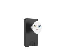 Khao Manee Rare ODD-Eye Raza Tailandesa Blanco Japonés Anime Gato PopSockets PopWallet para MagSafe