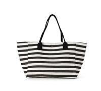 KHASCBNF Bolso Casual De Lona A Rayas for Mujer | Totes de compras diarias de hombro de gran capacidad Mochila for estudiantes