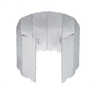 KHASCBNF Pantalla Antiviento para Hornillo De Camping Parabrisas Plegable Ligero for Exteriores, Resistente al Viento, for Estufas de Camping, cocinas Gas Plegables, deflectores Estufa(10 Plates)