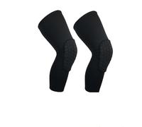 KHASCBNF Rodilleras Deportivas Rodilleras de compresión panal for deportes for niños y jóvenes, equipo protección for baloncesto, fútbol, voleibol ciclismo(Black-2Pcs,YM)