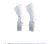 KHASCBNF Rodilleras Deportivas Rodilleras de compresión panal for deportes for niños y jóvenes, equipo protección for baloncesto, fútbol, voleibol ciclismo(White-2Pcs,YL)