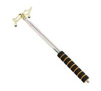 KHASCBNF Soporte para Tacos De Billar Billar Pool Cue Stick Bridge Snooker Rack for competición en Interiores(Gold High Head)