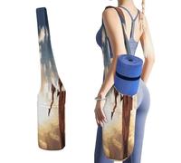 KHAUERBC Bolsa de gimnasio deportiva para escalada en roca, bolsa de esterilla de yoga para mujeres y hombres. Bolsa de lona ligera para yoga, pilates, estudio, entrenamiento, uso al aire libre
