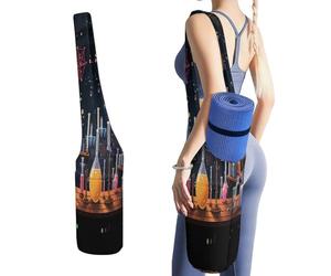 KHAUERBC Bolsa de gimnasio para fiesta de ciencia, bolsa de yoga para mujeres y hombres. Bolsa de lona ligera para yoga, pilates, estudio, entrenamiento, uso al aire libre