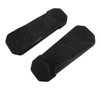 KHBUAB 2 Cojines para Reposabrazos de Silla de Oficina en Plástico y PU, Protectores Cómodos para Brazos, Repuestos Ideales para Personas Mayores y Lesionadas