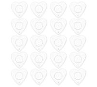 KHBUAB 20 Recipientes de Plástico para Hacer Velas Artesanales Reutilizables y Prácticos, Ideales para DIY en Casa Diseño Simple y Elegante