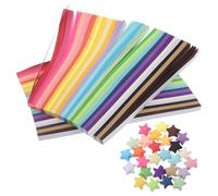 KHBUAB 4050 Tiras de Papel de Origami Estrellas de Papel para Manualidades DIY Fácil de Doblar Adecuado Principiantes en Momentos de Relajación