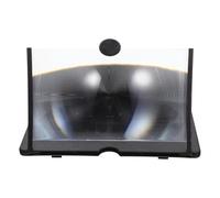KHBUAB Amplificador de Pantalla Móvil Práctico y Duradero Soporte Manos Libres, Material Abs, Adecuado para Ver Películas y Leer Periódicos Cómodamente