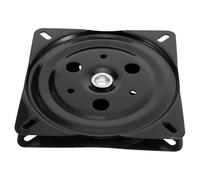 KHBUAB Base Giratoria Metálica para Asiento Giratorio, Placa de Rotación para Muebles y Taburetes, Mecanismo de 360 Grados Adecuado para Escritorios y Cocinas
