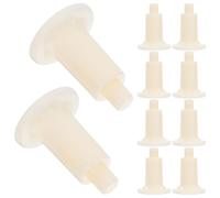 KHBUAB Base para Bandeja de Báscula Electrónica 10 Piezas Soporte Patas Color Claro Accesorio para Uso en Comercio E Industria