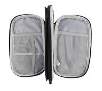 KHBUAB Bolsa Organizadora de Cables para Viaje y Gimnasio, Estuche Ligero de Tejido Cremallera para Accesorios USB y Auriculares, Protección Multiusos