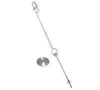 KHBUAB Brocheta Colgante de Acero Inoxidable para Alimentación de Aves, Porta Verduras Que Mantiene Frutas Limpias y Atrae Pollos Comedero Práctico