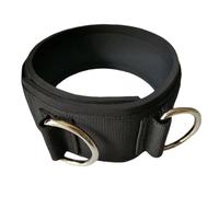 KHBUAB Correa para Muslo Negro de PP y Acero para Dominar Poses Difíciles y Activar Músculos, Banda Elástica Versátil para Entrenamiento de Piernas y Correr