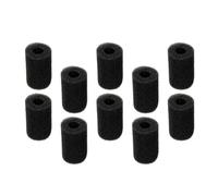 KHBUAB Esponjas de Prefiltro Protector Filtro Acuario de Algodón Negro 10 para Acuario para Evitar Succión de y Camarones, Adecuado para Ambientes de Agua y Marina