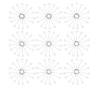 KHBUAB Imperdibles de Seguridad de Acero Inoxidable 7,2 Cm, 100 Unidades con Tapas de Extremo, Pin de Solapa Redondo Metálico para Manualidades, Accesorios de Joyería y