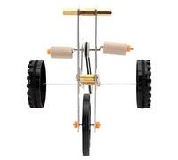 KHBUAB Juguete de Bicicleta de Entrenamiento para Loros Diseño Compacto 16X16X13.5Cm para Desarrollo Físico y Mental en Mascotas